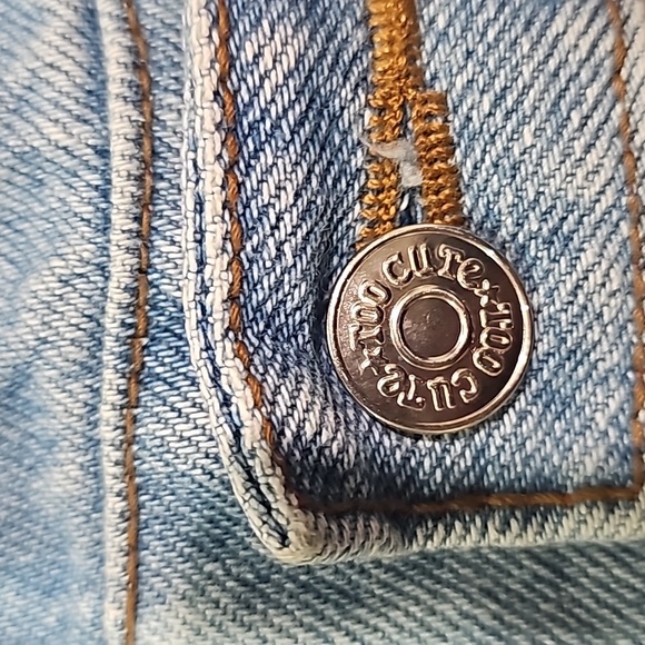 Vintage Too Cute Disney Jean Jacket Western Theme - Picture 11 of 12